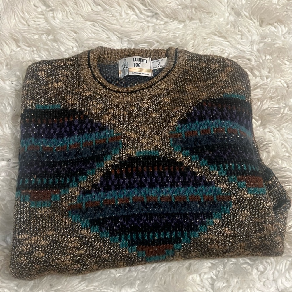 VTG London Fog Multicolor Sweater